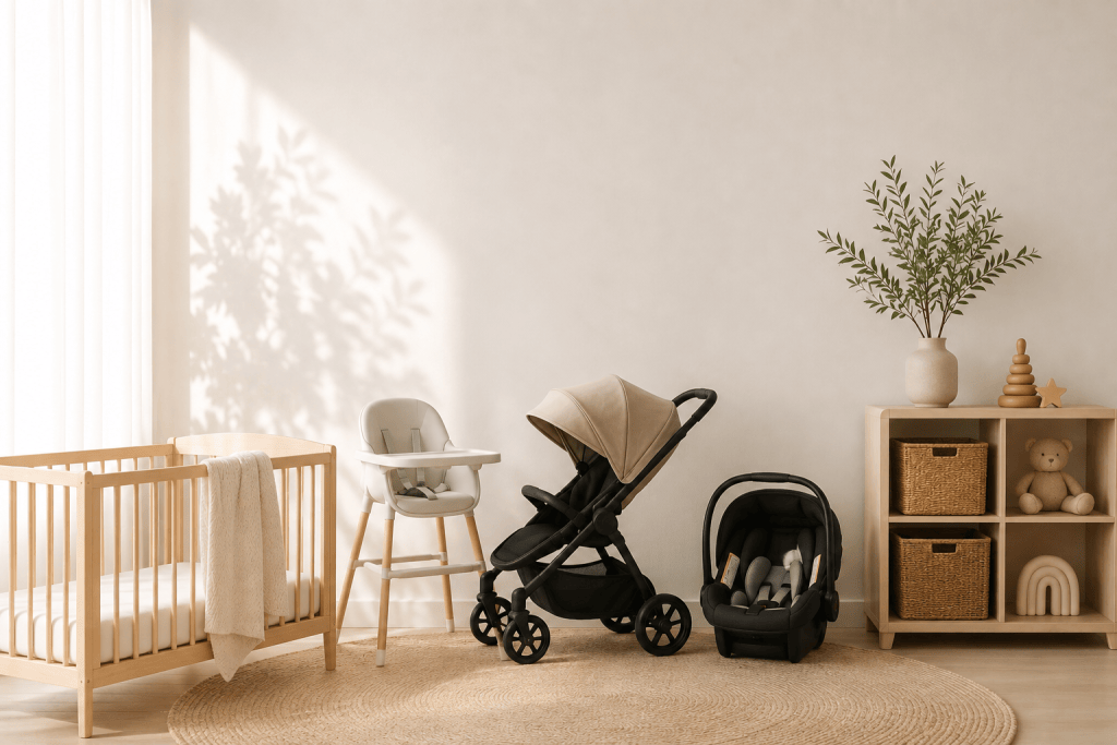 Baby gear rentals with crib, strollers and car seats in Destin, Santa Rosa Beach and 30A, Florida